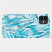 Waterverf Palms Hawaiian Tropical in Turquoise Case-Mate iPhone Case (Achterkant (horizontaal))