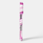 Waterverf Palms Hawaiian Tropisch in Fuchsia Case-Mate iPhone Case (Achterkant / Rechts)