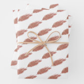 Waterverf Pampas-handschilderpatroon Inpakpapier Vel (In situ)