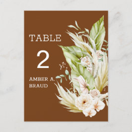 Waterverf Pampas Poster Briefkaart