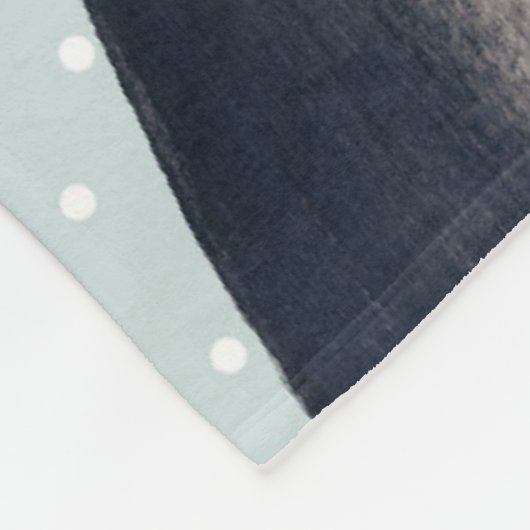 Waterverf Panda Beer Fleece Deken (Hoek)