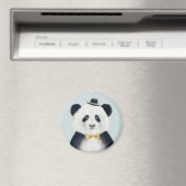 Waterverf Panda Beer Magneet (Insitu (Vaatwasser))