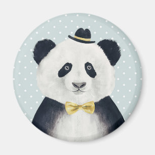Waterverf Panda Beer Magneet