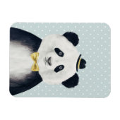 Waterverf Panda Beer Magneet (Horizontaal)