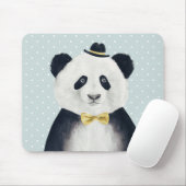 Waterverf Panda Beer Muismat (Met muis)