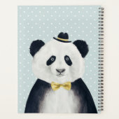 Waterverf Panda Beer Planner (Achterkant)