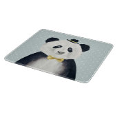 Waterverf Panda Beer Snijplank (Hoek)