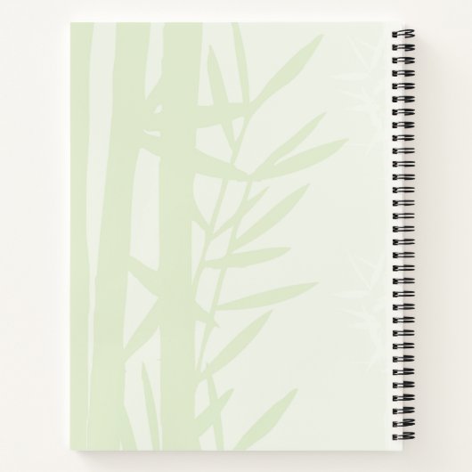 Waterverf Panda Beren Baby shower Gastenboek Notitieboek (Achterkant)