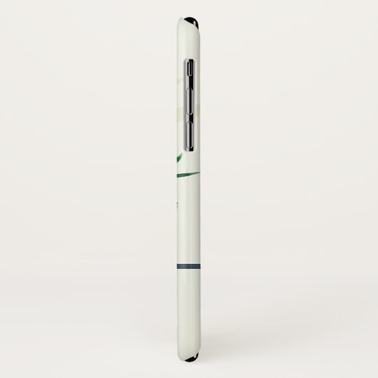 Waterverf Panda Beren Mam en Baby in Bamboo Case-Mate iPhone Case (Achterkant/links)