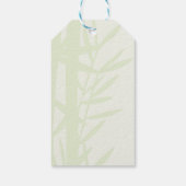 Waterverf Panda Beren Moeder & Baby Dank u Cadeaulabel (Achterkant)