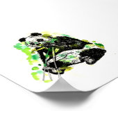 Waterverf Panda Poster (Hoek)