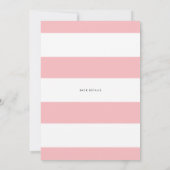 Waterverf Panda Roze Anemones Girl Baby shower Kaart (Achterkant)