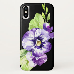 Waterverf Pansies Cel Telefoontas Case-Mate iPhone Case