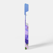 Waterverf Pansy Garden Flower Floral Art iPhone Hoesje (Linkerkant)