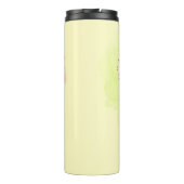 Waterverf papaver 2 thermosbeker (Achterkant)