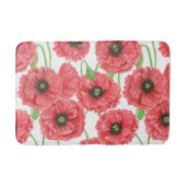 Waterverf papaver badmat (Voorkant)