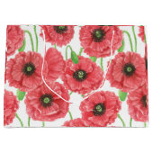Waterverf papaver groot cadeauzakje (Voorkant)