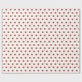 Waterverf papaver inpakpapier (Vlak)