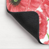 Waterverf papaver muismat (Hoek)