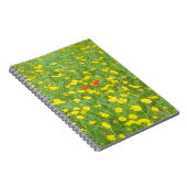 Waterverf papaver notitieboek (Rechterzijde)