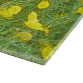 Waterverf papaver snijplank (Hoek)