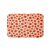 Waterverf papaverpatroon badmat (Voorkant)