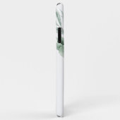 Waterverf papavers en Rozen met uw monogram Case-Mate iPhone Case (Achterkant/rechts)