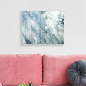 Waterverf papier. canvas afdruk (Insitu (Woonkamer))