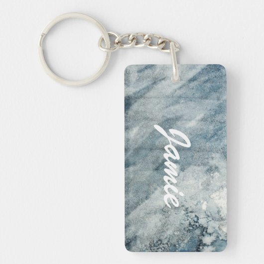 Waterverf papier. sleutelhanger (Voorkant)