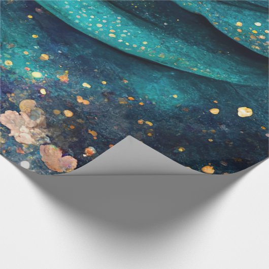 Waterverf papier voor het verpakken van zeemleder (Hoek)