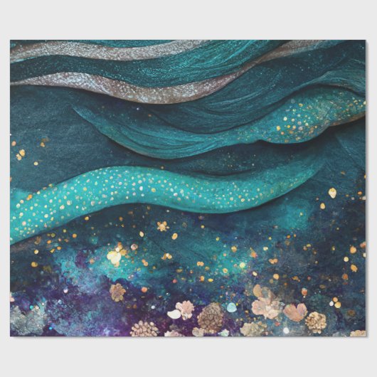 Waterverf papier voor het verpakken van zeemleder (Vlak)