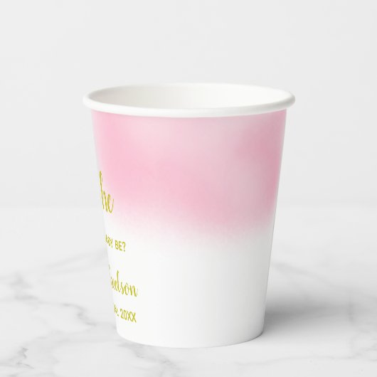 Waterverf Papieren Bekers (Achterkant)