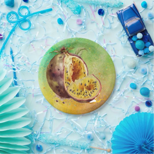 waterverf papieren bordje (Feest)