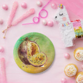 waterverf papieren bordje (Feest)