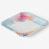 waterverf papieren bordje (Gebogen)