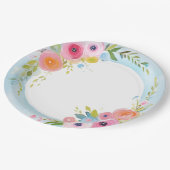 waterverf papieren bordje (Gekanteld)