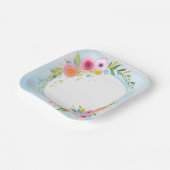 waterverf  papieren bordje (Gebogen)