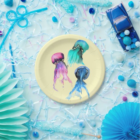 Waterverf Papieren Bordje (Feest)