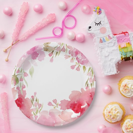 Waterverf Papieren Bordje (Feest)