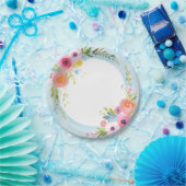 waterverf papieren bordje (Feest)