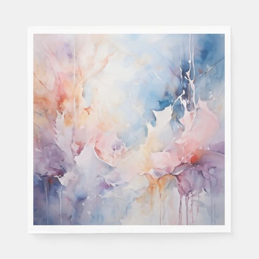Waterverf papieren servet (Voorkant)