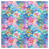 Waterverf Paradise Bloom Stof (Swatch)