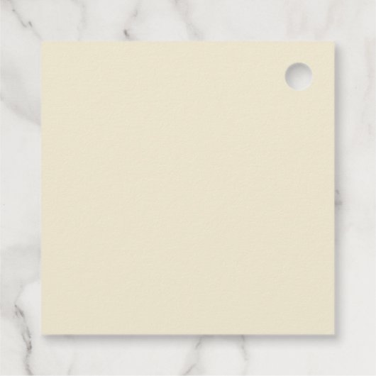 Waterverf Paraplu Beach Hartelijk dank Bedankjes Labels (Achterkant)