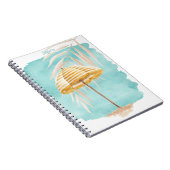 Waterverf paraplu Notitieboek (Rechterzijde)