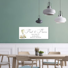 Waterverf Parels en Prosecco Bruidsdouche