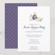 Waterverf parfumflesje Sweet Sixteen Verjaardag