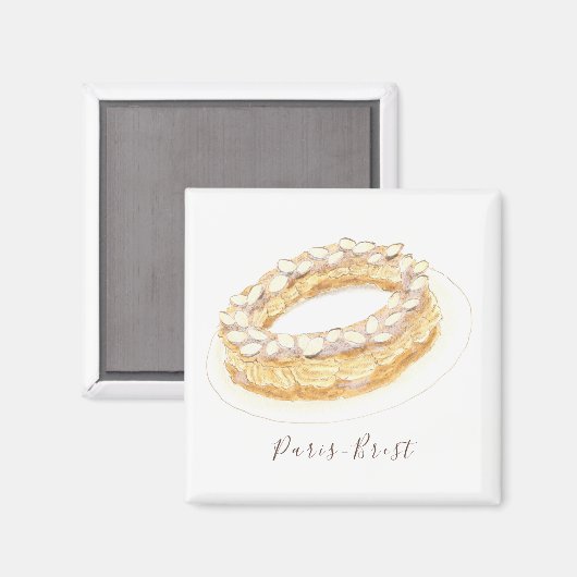 Waterverf Parijs-Brest Magneet (Voorkant / Achterkant)
