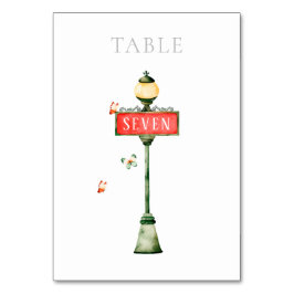 Waterverf Paris Boulangerie Kaart