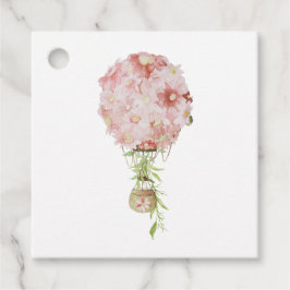 Waterverf Paris Destination Wedding Bedankjes Labels