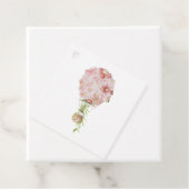 Waterverf Paris Destination Wedding Bedankjes Labels (In situ)